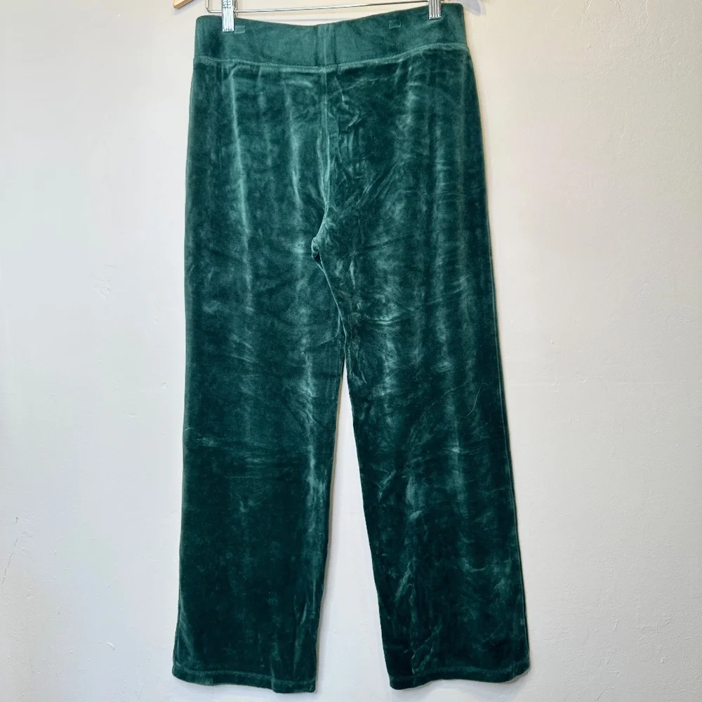 Talbots | Cozy Velvet Velour Elastic Waist Pull On Wide Legged Luxe Pants
